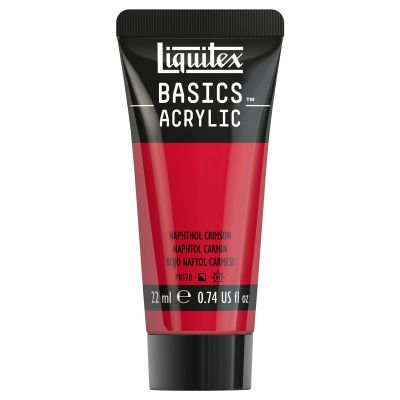 ACRYLIQUE LIQUITEX BASICS ROUGE DE NAPHTOL CARMIN