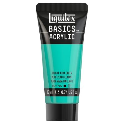 ACRYLIQUE LIQUITEX BASICS VERT D\'EAU ECLATANT