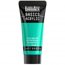 ACRYLIQUE LIQUITEX BASICS VERT D\'EAU METALLIQUE