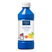ACRYLIQUE SATINEE BLEU PRIMAIRE EDUCATION 500ML