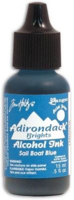 ADIRONDACK ALCOOL SAIL BOAT BLUE