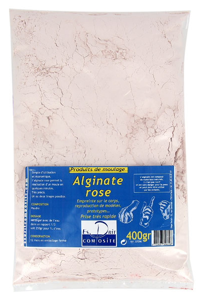 ALGINATE ROSE 400G - ESPRIT COMPOSITE