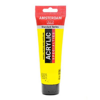 AMSTERDAM 120ML JAUNE AZO TRANSPARENT MOYEN