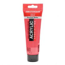 AMSTERDAM 120ML ROUGE TRANSPARENT MOYEN