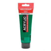 AMSTERDAM 120ML VERT PERMANENT FONCE