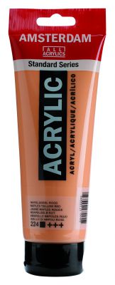 AMSTERDAM 250ML JAUNE NAPLES ROUGE
