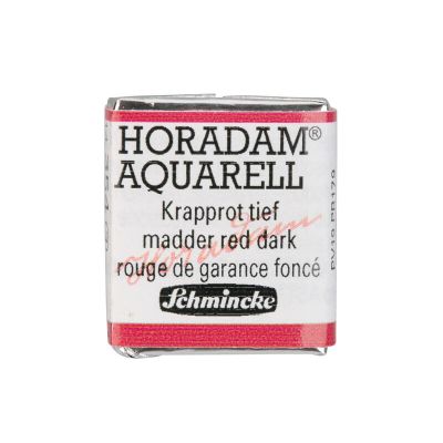 AQUARELLE 1/2 GODET HORADAM SCHMINCKE ROUGE DE GARANCE FONCE