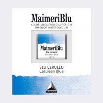 AQUARELLE 1/2 GODET MAIMERI BLU BLEU CERULEUM