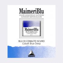 AQUARELLE 1/2 GODET MAIMERI BLU BLEU DE COBALT FONCE