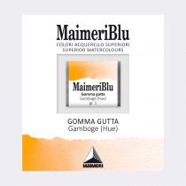 AQUARELLE 1/2 GODET MAIMERI BLU GOMME GUTTE IMITATION