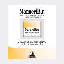 AQUARELLE 1/2 GODET MAIMERI BLU JAUNE DE NAPLES MOYEN