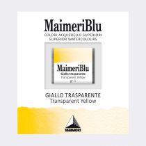 AQUARELLE 1/2 GODET MAIMERI BLU JAUNE TRANSPARENT