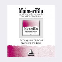 AQUARELLE 1/2 GODET MAIMERI BLU LAQUE QUINACRIDONE