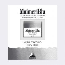 AQUARELLE 1/2 GODET MAIMERI BLU NOIR D\'IVOIRE