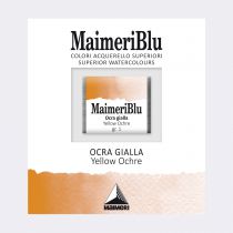 AQUARELLE 1/2 GODET MAIMERI BLU OCRE JAUNE