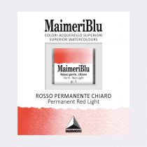 AQUARELLE 1/2 GODET MAIMERI BLU ROUGE PERMANENT CLAIR