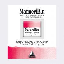 AQUARELLE 1/2 GODET MAIMERI BLU ROUGE PRIMAIRE MAGENTA