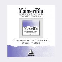 AQUARELLE 1/2 GODET MAIMERI BLU VIOLET OUTREMER BLEU