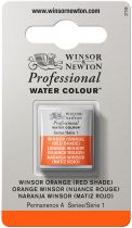 AQUARELLE 1/2 GODET ORANGE WINSOR SERIE1