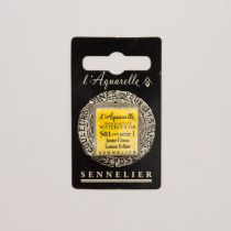 AQUARELLE 1/2 GODET SENNELIER JAUNE CITRON S1