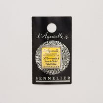 AQUARELLE 1/2 GODET SENNELIER JAUNE NICKEL S4