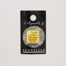 AQUARELLE 1/2 GODET SENNELIER JAUNE NICKEL S4