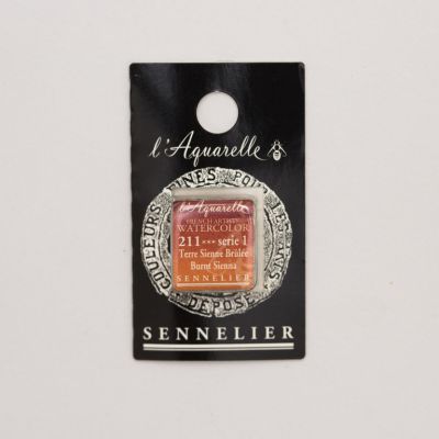 AQUARELLE 1/2 GODET SENNELIER TERRE SIENNE BRULEE S1