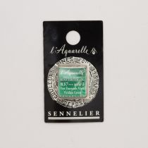 AQUARELLE 1/2 GODET SENNELIER VERT EMERAUDE VERITABLE S3