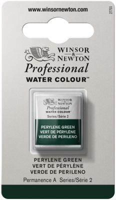 AQUARELLE 1/2 GODET VERT PERY SERIE2