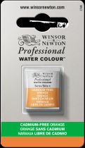 AQUARELLE 1/2 GODET W&N ORANGE SANS CADMIUM S4