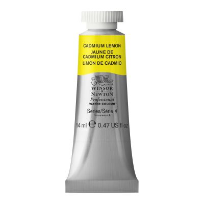AQUARELLE 14ML JAUNE DE CADMIUM CITRON SERIE 4