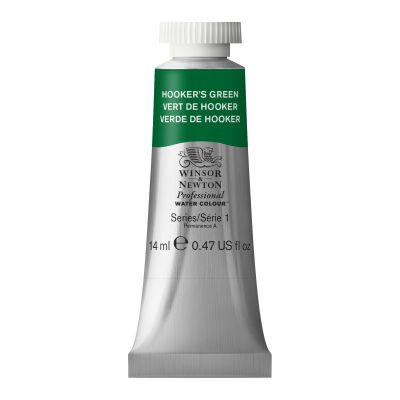 AQUARELLE 14ML VERT DE HOOKER SERIE 1