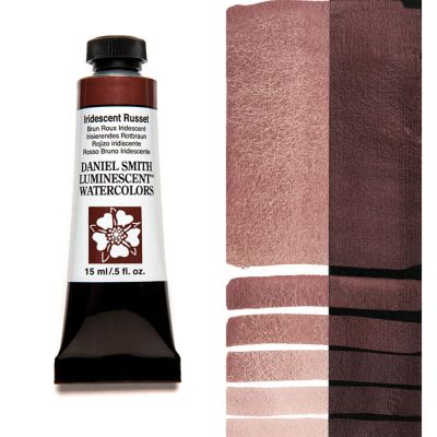 AQUARELLE DANIEL SMITH 15M BRUN ROUX IRIDESCENT