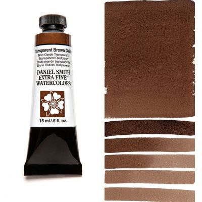 AQUARELLE DANIEL SMITH 15ML BRUN OXYDE TRANSPARENT