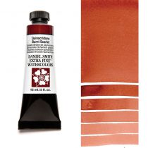 AQUARELLE DANIEL SMITH 15ML ECARLATE BRULEE DE QUINACRIDONE