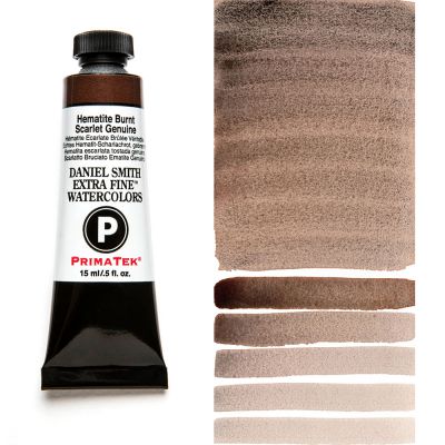 AQUARELLE DANIEL SMITH 15ML HEMATITE ECARLATE BRULEE VERITABLE