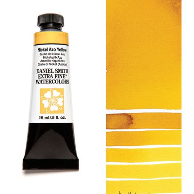 AQUARELLE DANIEL SMITH 15ML JAUNE DE NICKEL AZO