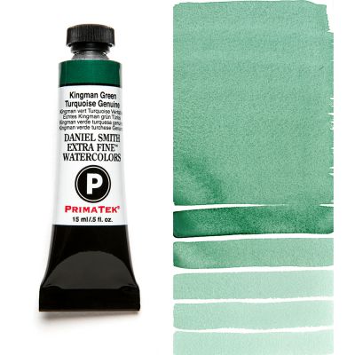 AQUARELLE DANIEL SMITH 15ML KINGMAN VERT TURQUOISE VERITABLE