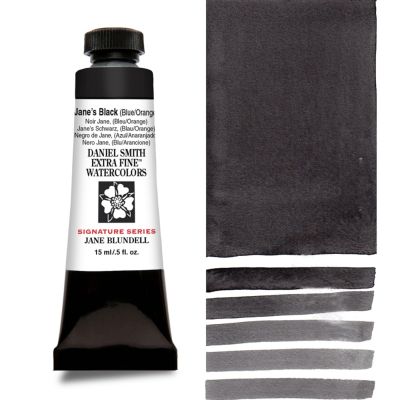 AQUARELLE DANIEL SMITH 15ML NOIR JANE (BLEU/ORANGE)