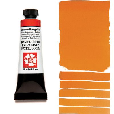 AQUARELLE DANIEL SMITH 15ML NUANCE JAUNE DE CADMIUM ORANGE