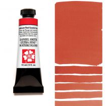 AQUARELLE DANIEL SMITH 15ML NUANCE ROUGE DE CADMIUM ECARLATE