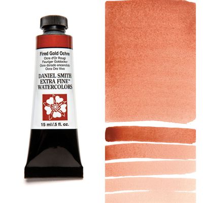 AQUARELLE DANIEL SMITH 15ML OCRE D\'OR ROUGI
