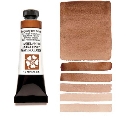AQUARELLE DANIEL SMITH 15ML OCRE ROUGE DE BOURGOGNE
