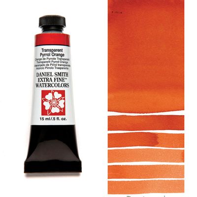 AQUARELLE DANIEL SMITH 15ML ORANGE DE PYRROLE TRANSPARENT