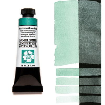 AQUARELLE DANIEL SMITH 15ML PERLE VERTE DUOCHROME
