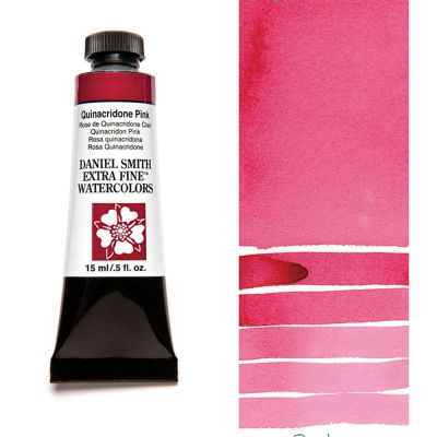 AQUARELLE DANIEL SMITH 15ML ROSE DE QUINACRIDONE CLAIR