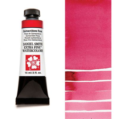 AQUARELLE DANIEL SMITH 15ML ROSE DE QUINACRIDONE