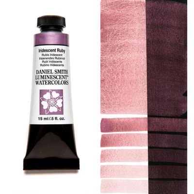AQUARELLE DANIEL SMITH 15ML RUBIS IRIDESCENT
