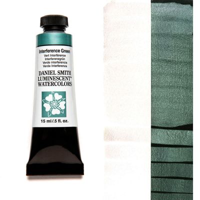 AQUARELLE DANIEL SMITH 15ML VERT INTERFERENCE