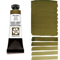 AQUARELLE DANIEL SMITH 15ML VERT OLIVE